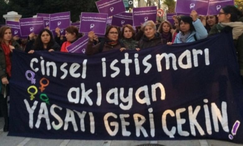 163 Kadın ve LGBTİ Örgütünden Açıklama ERKEK ŞİDDETİNİ GÖRÜNMEZ KILAN YASA TASARISINA İTİRAZ EDİYORUZ